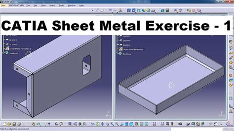 sheet metal parameters catia v5|catia gsd exercises pdf.